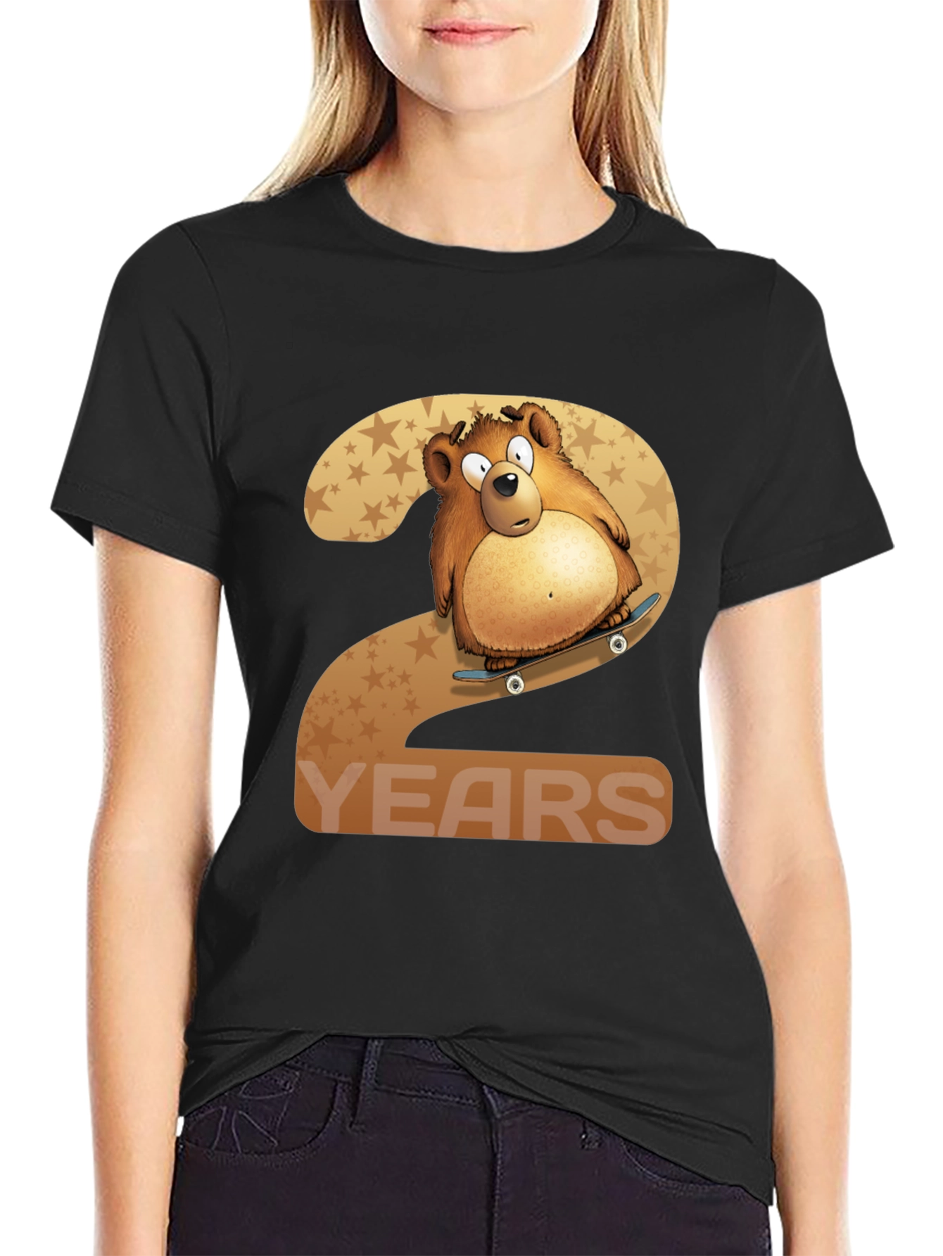 2 Years Old Birthday Bear T-Shirt