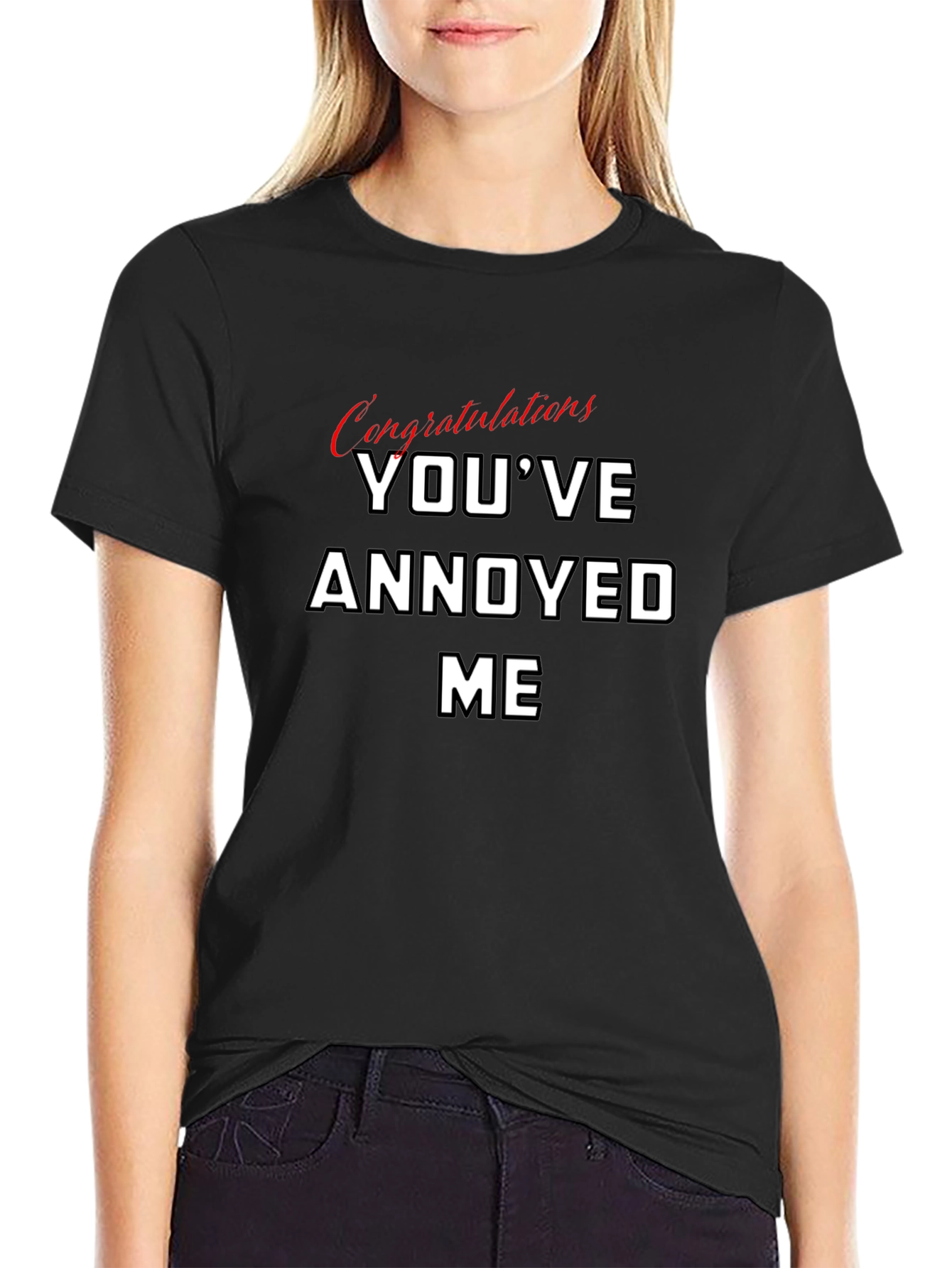 Annoyed Me Graphic Tee - Bold Statement T-Shirt
