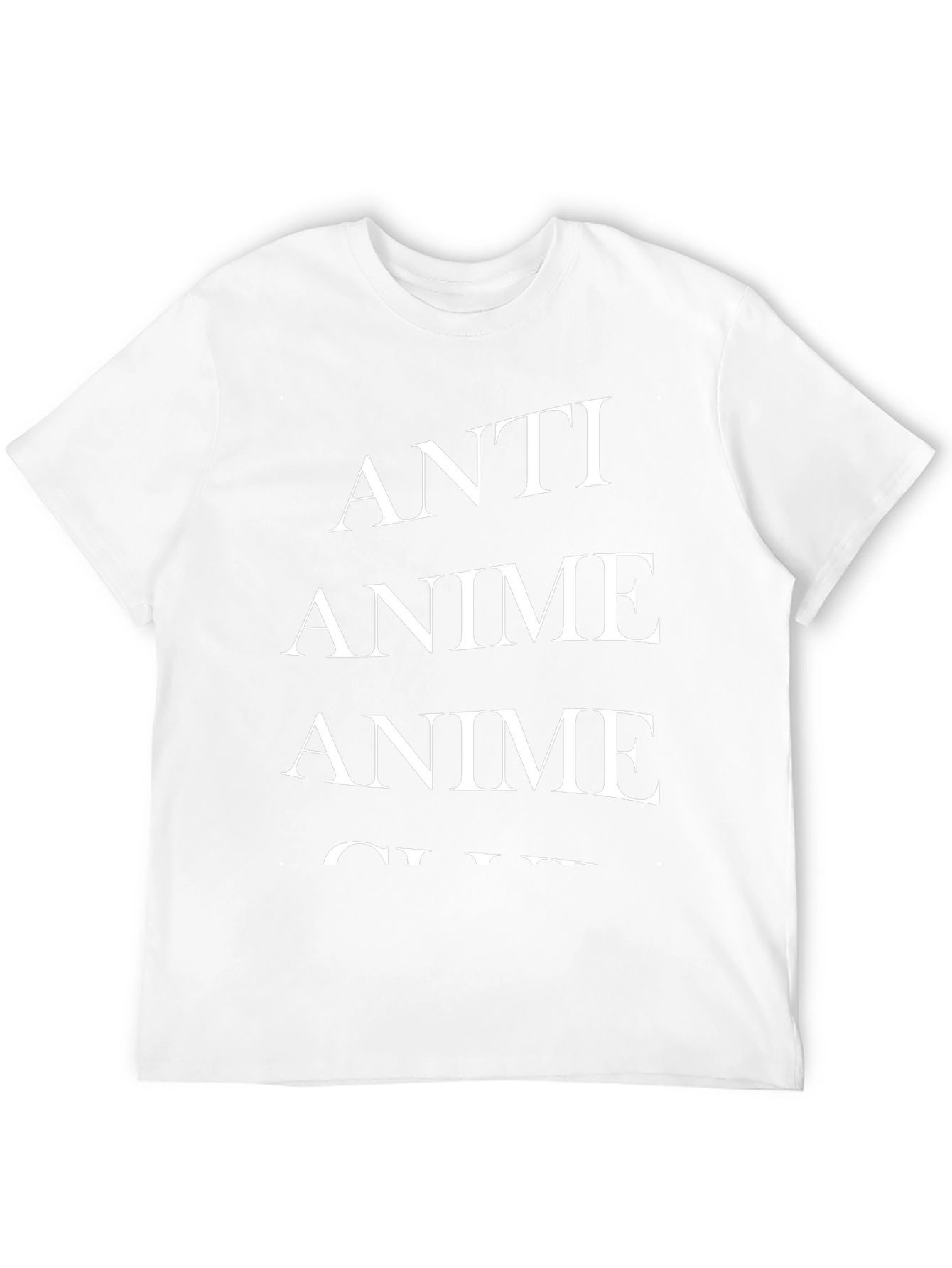 Anti Anime Club Black T-Shirt