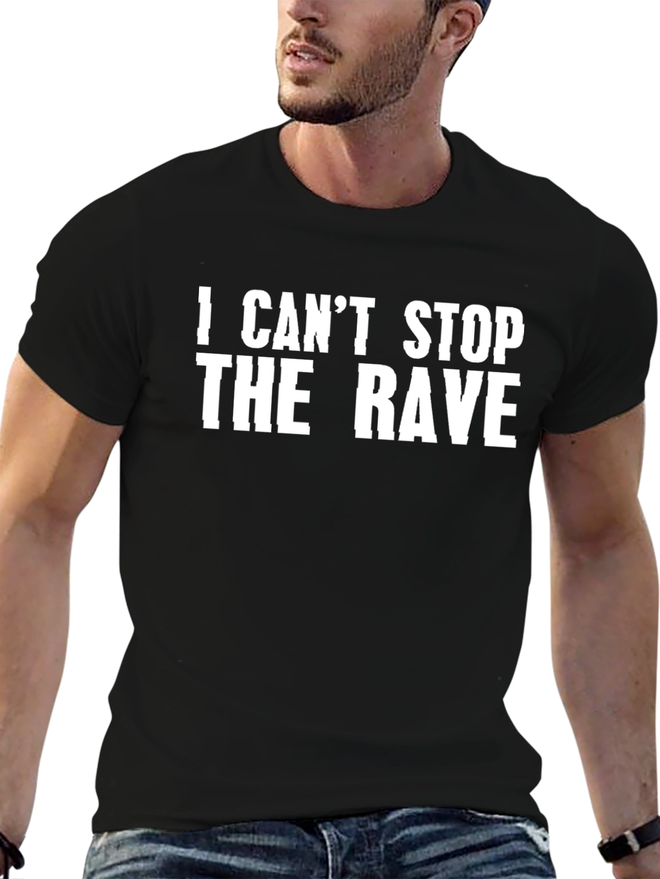 I Cant Stop The Rave Graphic Tee