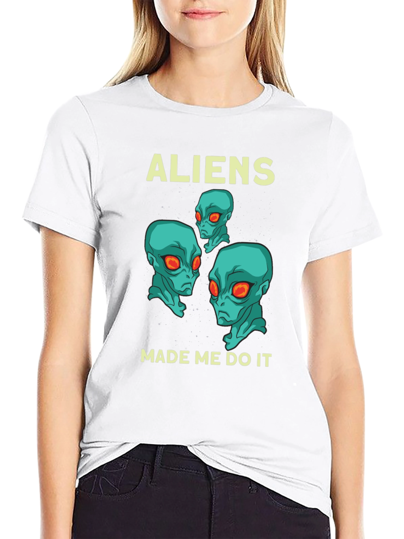 Aliens Made Me Do It Graphic T-Shirt