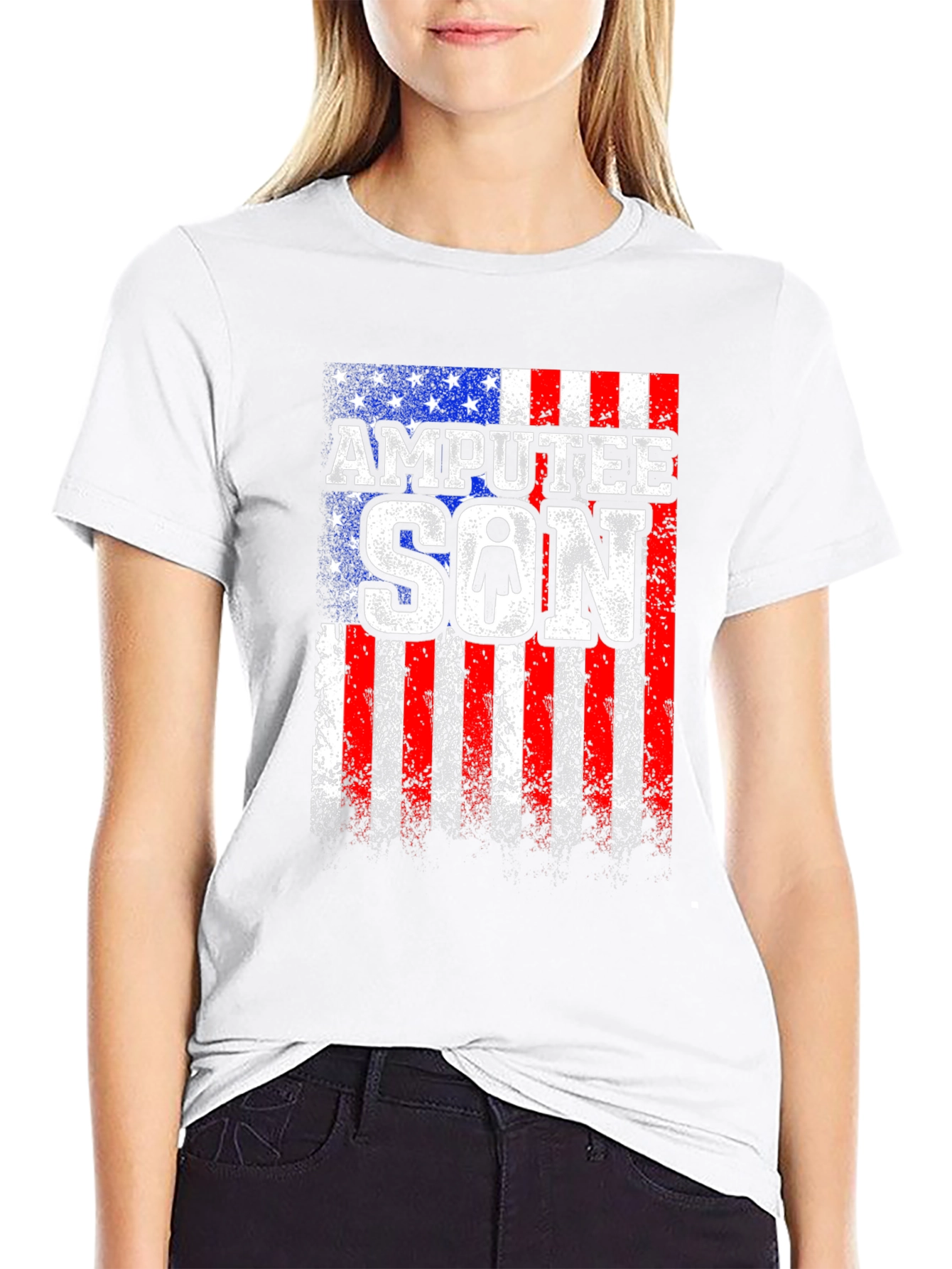 Amputee Son Patriotic T-Shirt