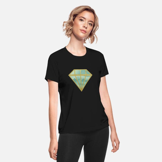 Golden Indie Diamond shape Mountain