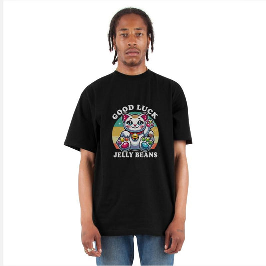 Good Luck Kitty Cute Cartoon Lucky Funny Cat Jelly