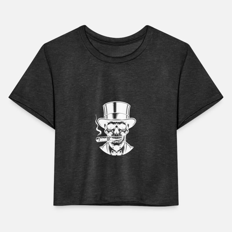 Gothic Skull Aesthetic Meets Halloween Style