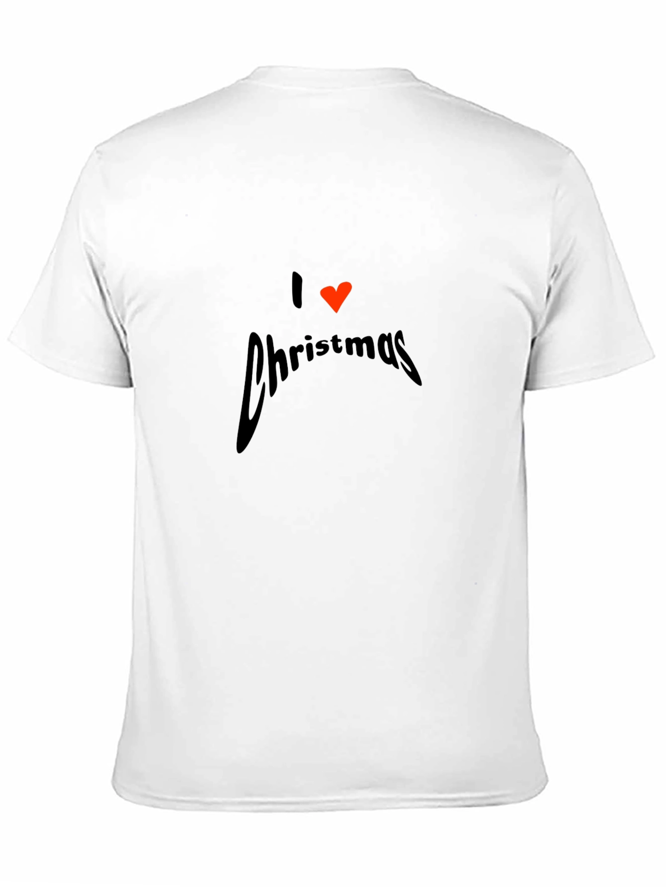 I Heart Christmas Black T-Shirt
