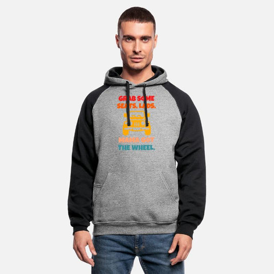 GRAB SOME SEATS, LADS. MAMA GOT THE WHEEL.