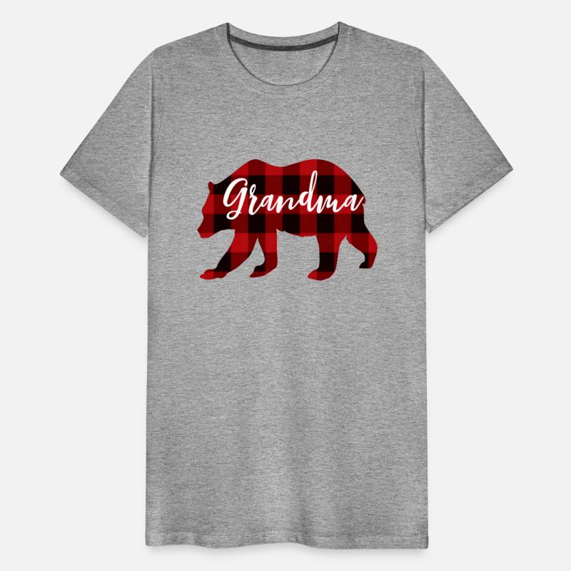 Grandma Bear Grandma Plaid