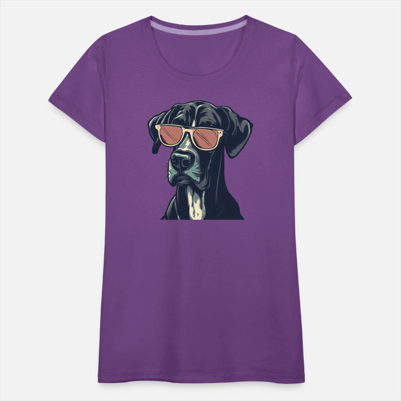 GREAT DANE WEARING SUNGLASSES ANIMALS ART