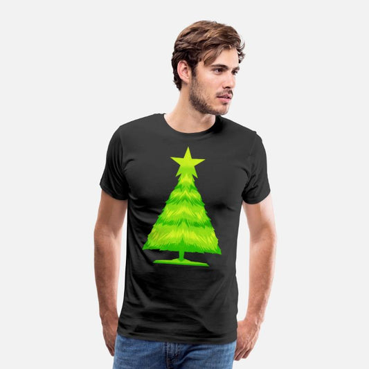 Green Balsam Fir Or White Spruce As Christmas Tree
