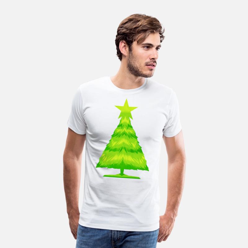 Green Balsam Fir Or White Spruce As Christmas Tree