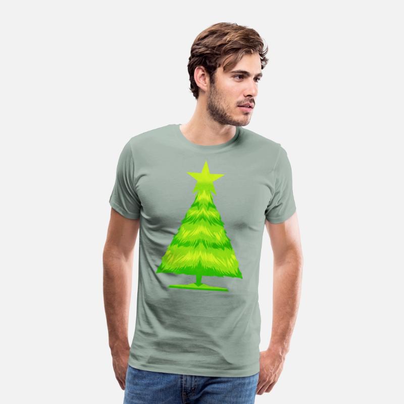 Green Balsam Fir Or White Spruce As Christmas Tree