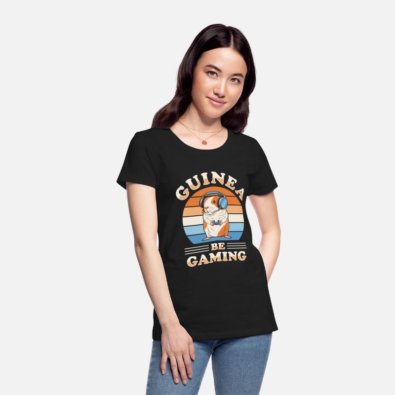 Guinea Pig Video Game Player Console Gamer Gaming