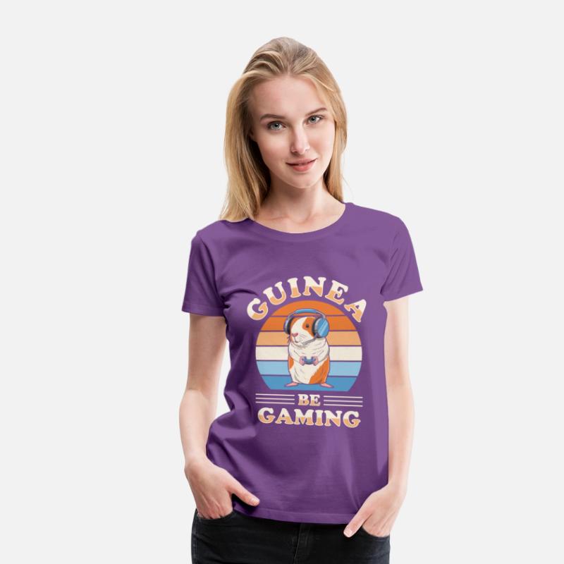 Guinea Pig Video Game Player Console Gamer Gaming