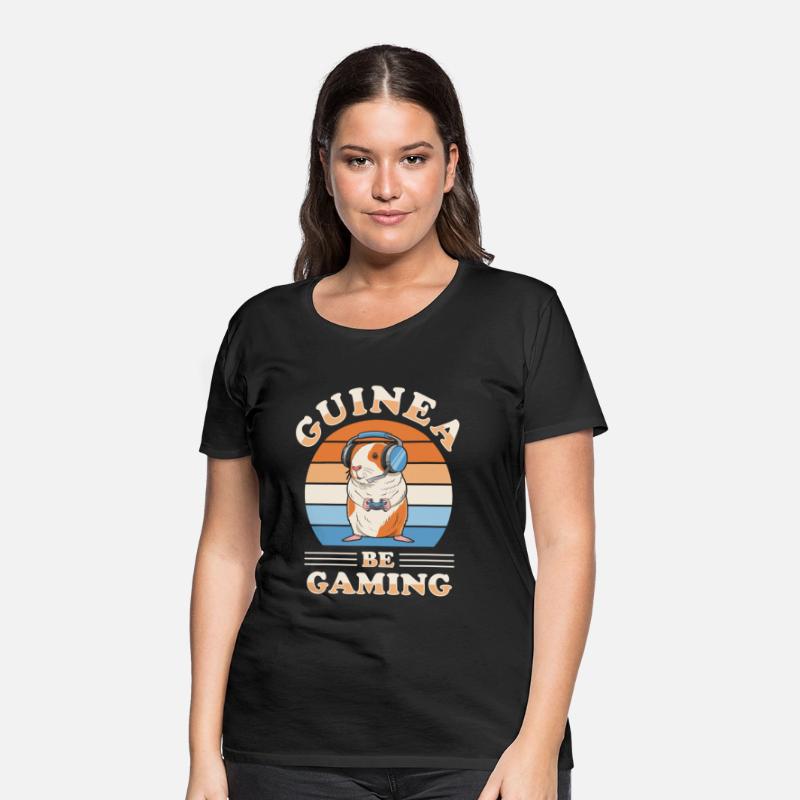 Guinea Pig Video Game Player Console Gamer Gaming