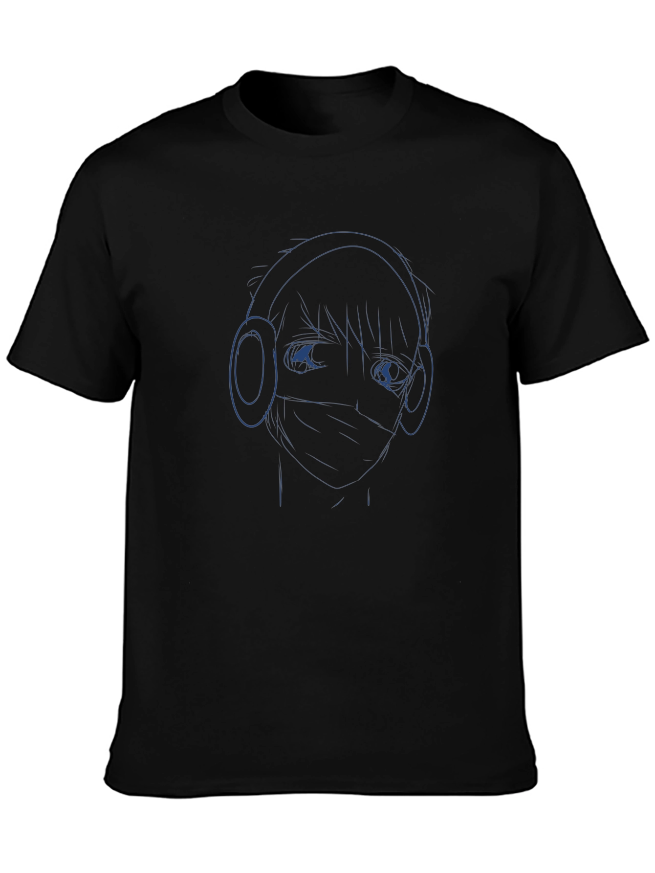 Anime Masked T-Shirt - Cool Design