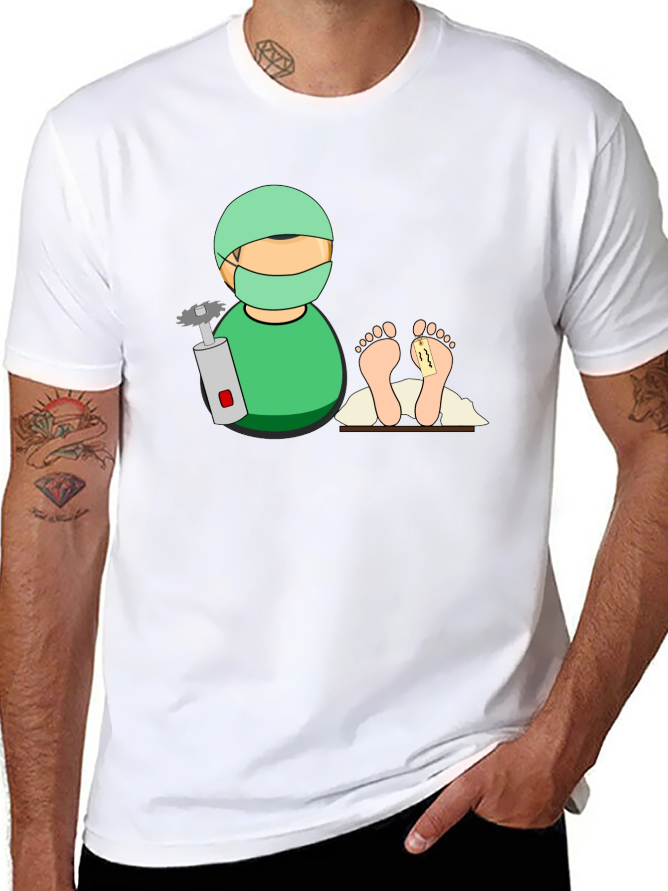 Humorous Surgeon Graphic T-Shirt