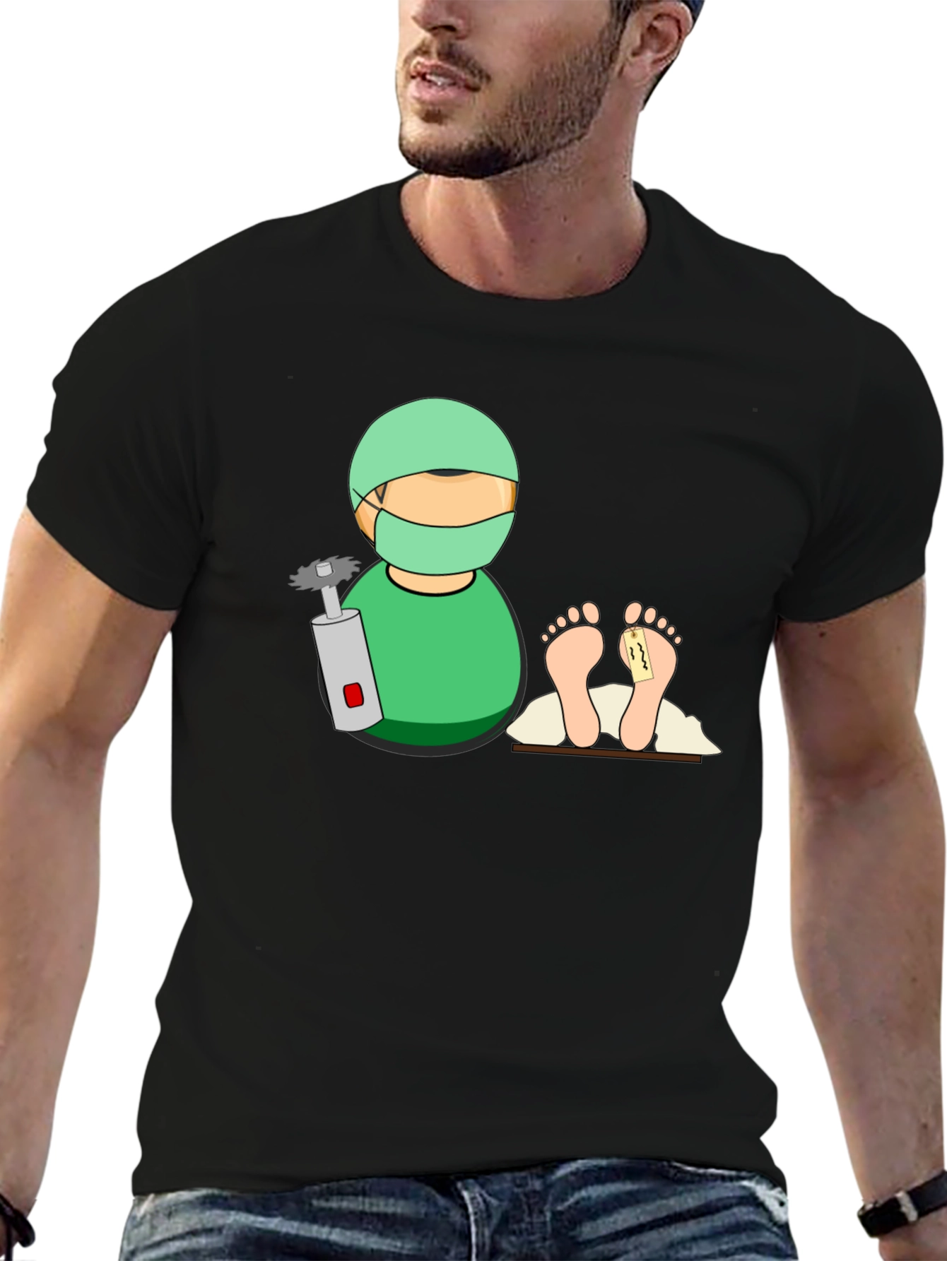 Humorous Surgeon Graphic T-Shirt
