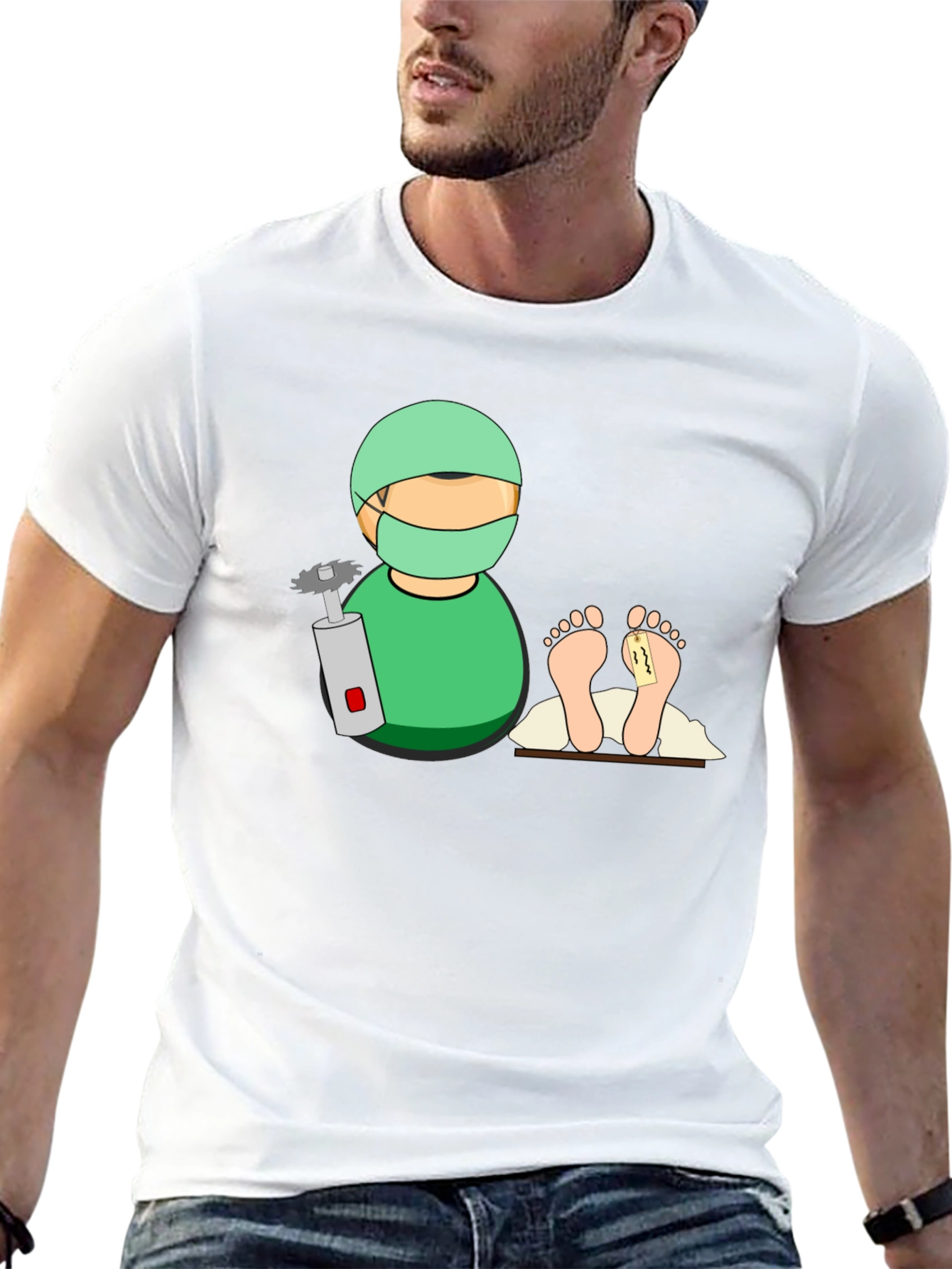 Humorous Surgeon Graphic T-Shirt