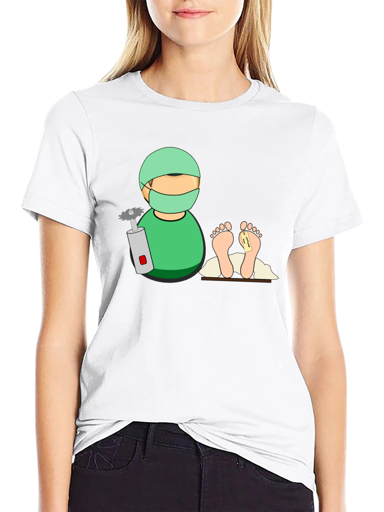 Humorous Surgeon Graphic T-Shirt