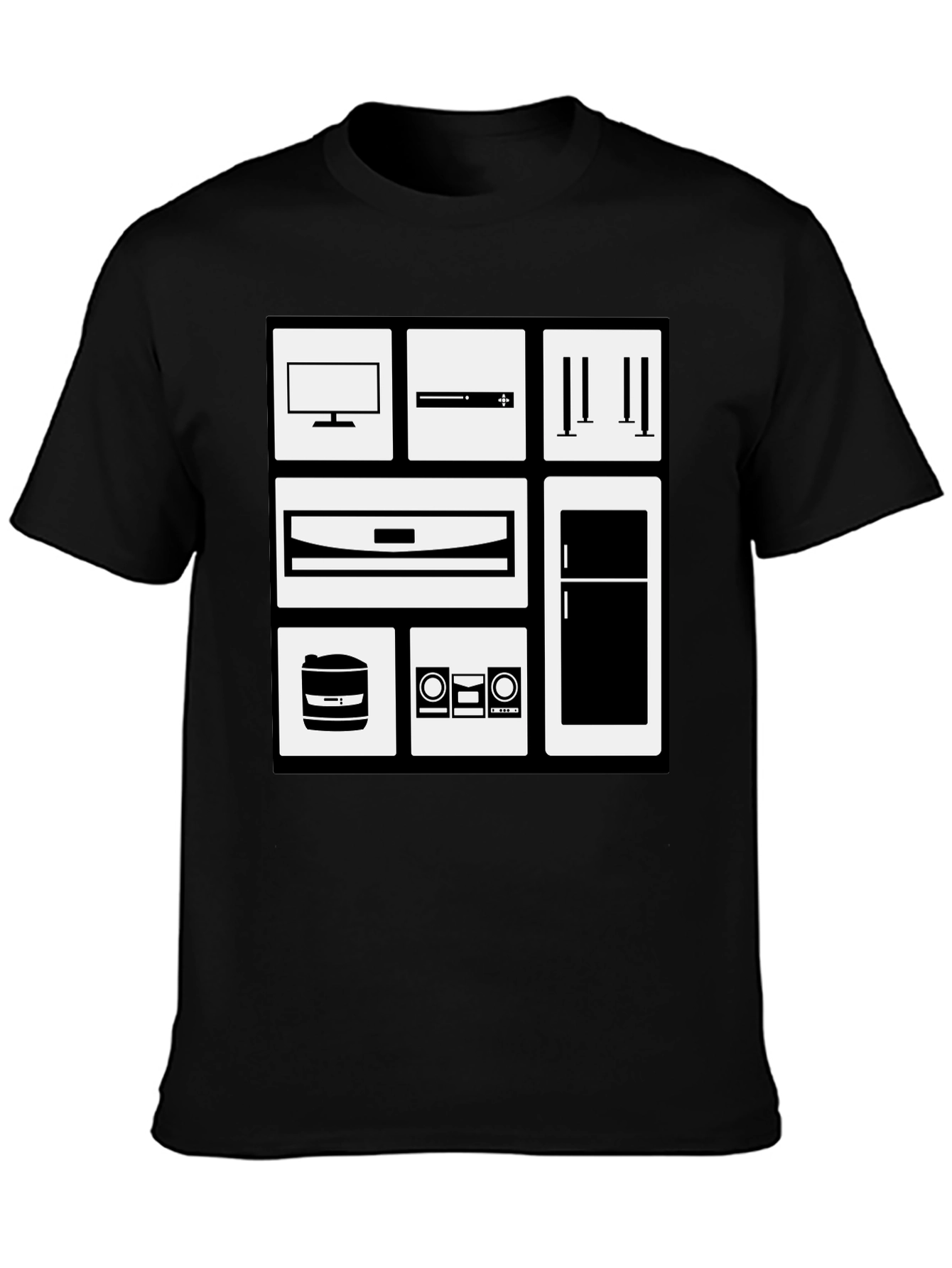 Home Appliances T-Shirt - Modern Graphic Tee