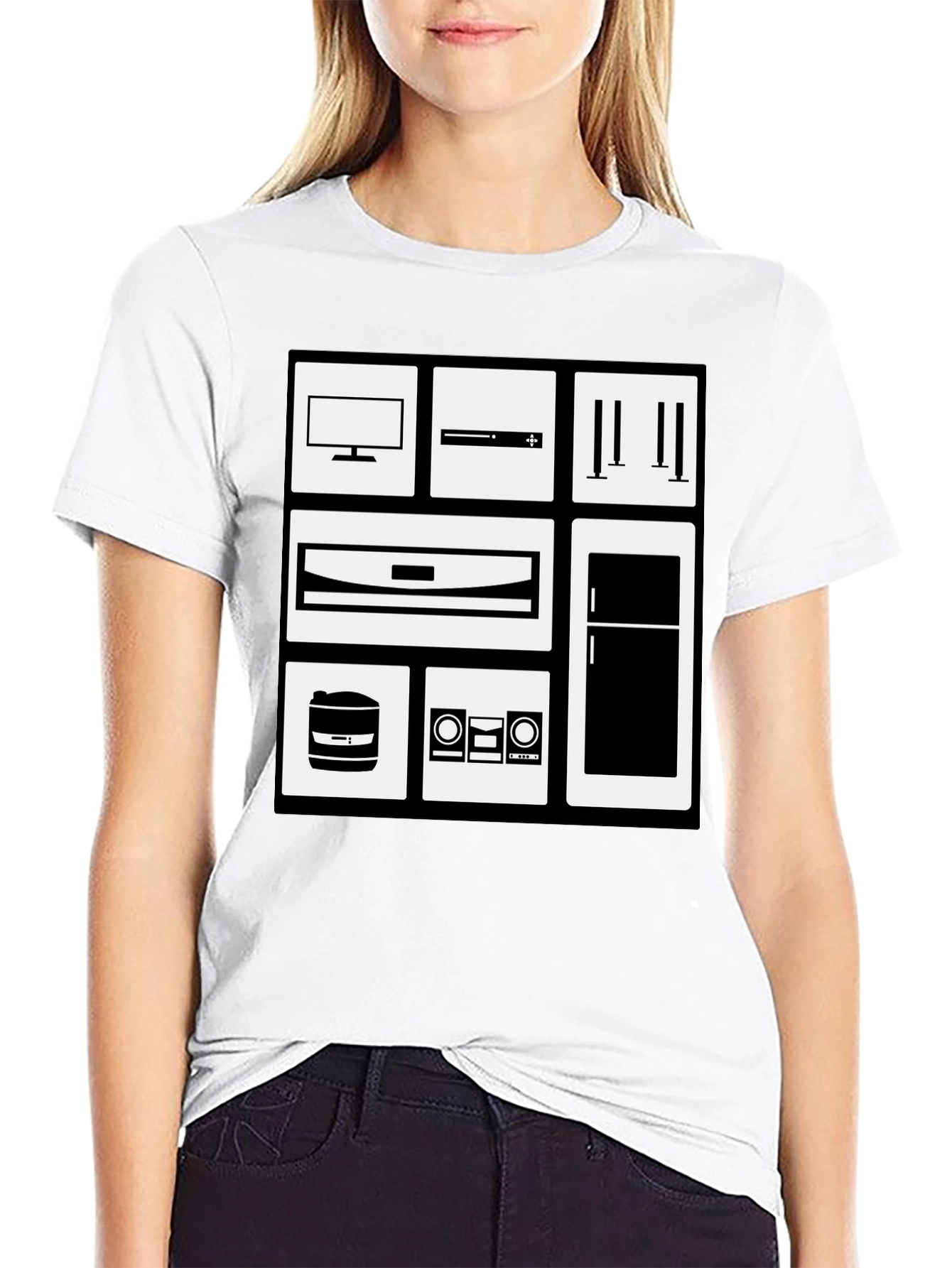 Home Appliances T-Shirt - Modern Graphic Tee