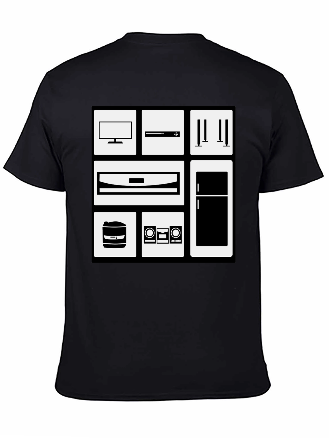 Home Appliances T-Shirt - Modern Graphic Tee