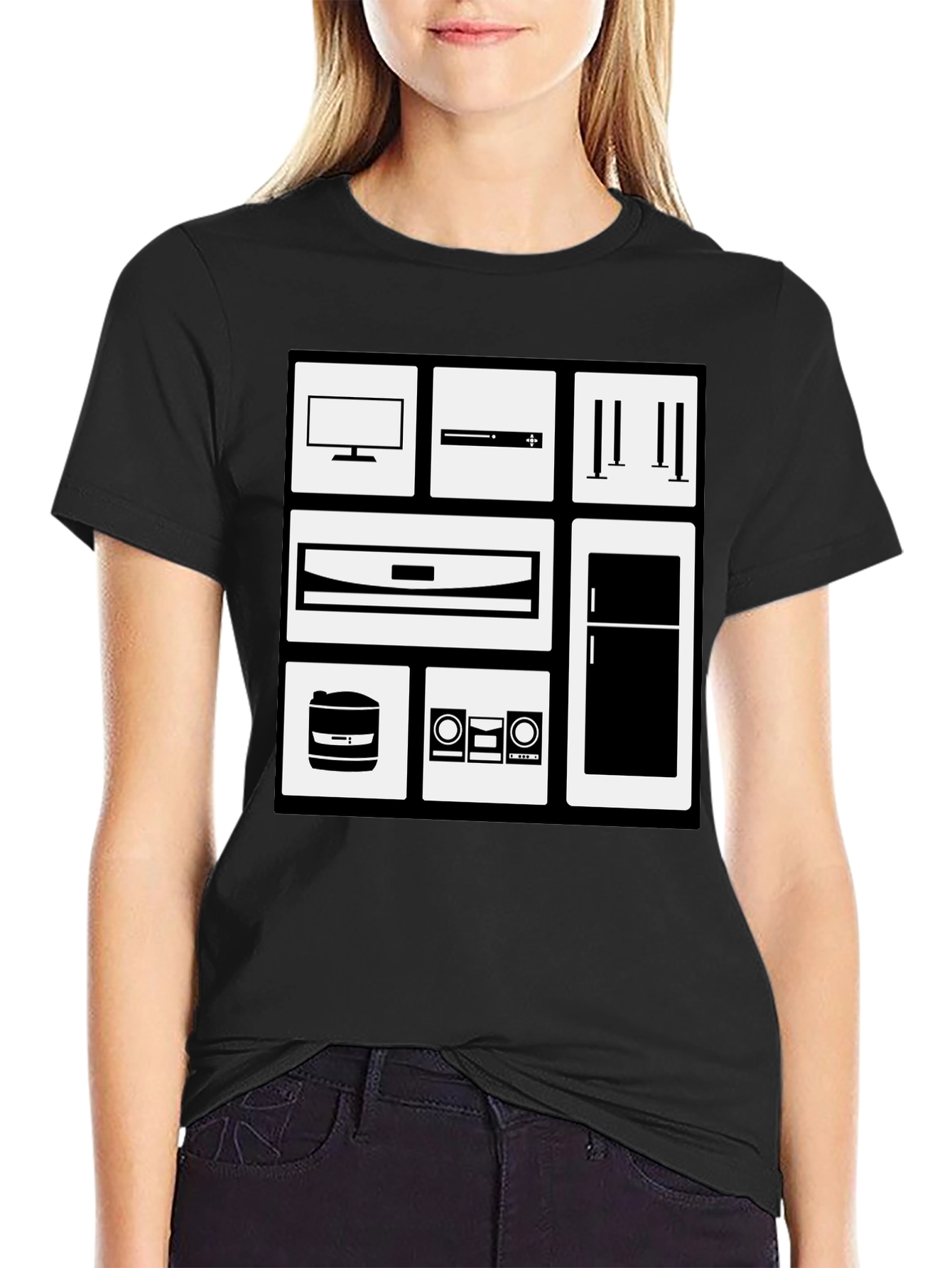 Home Appliances T-Shirt - Modern Graphic Tee