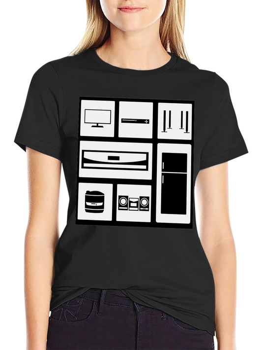 Home Appliances T-Shirt - Modern Graphic Tee