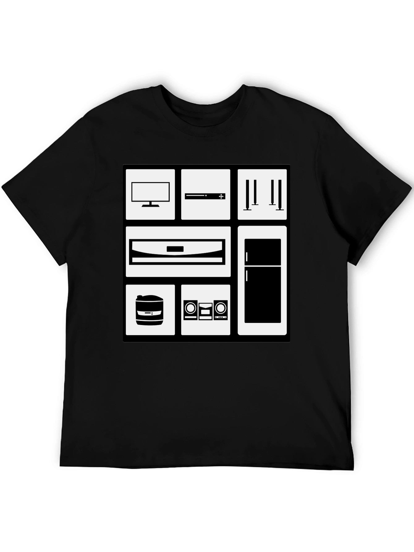 Home Appliances T-Shirt - Modern Graphic Tee