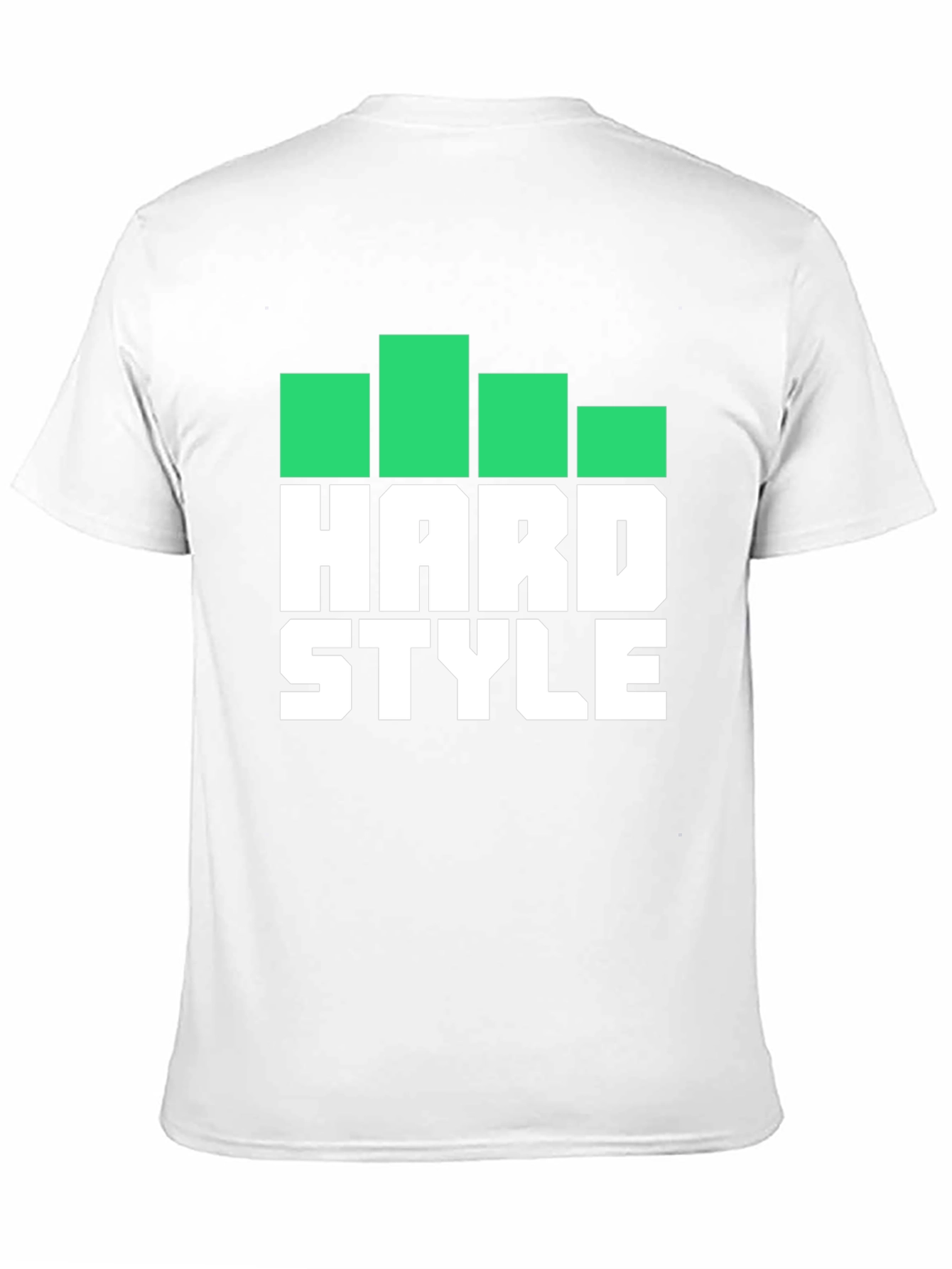 Hard Style Graphic Print Mens Black T-Shirt