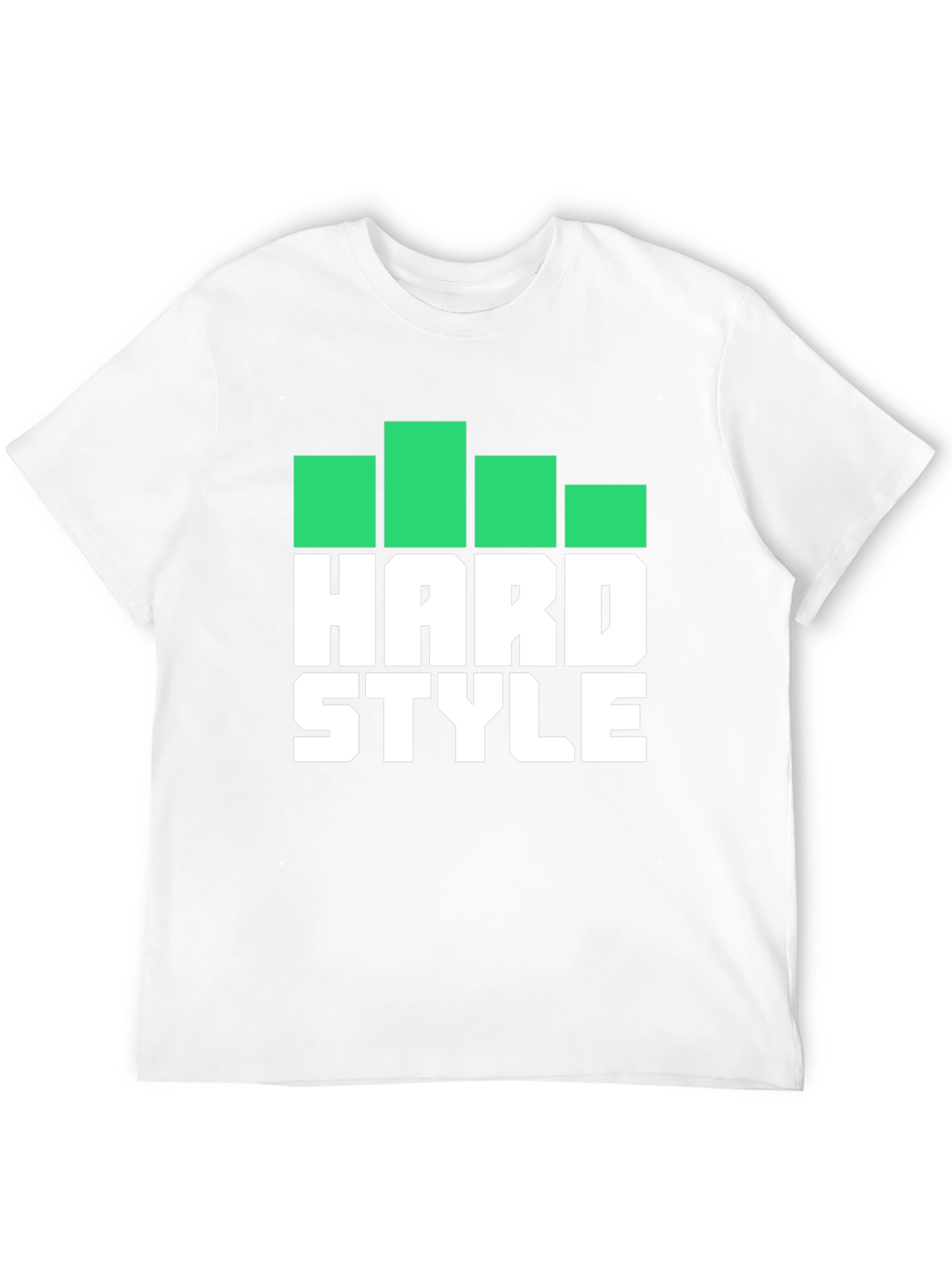 Hard Style Graphic Print Mens Black T-Shirt