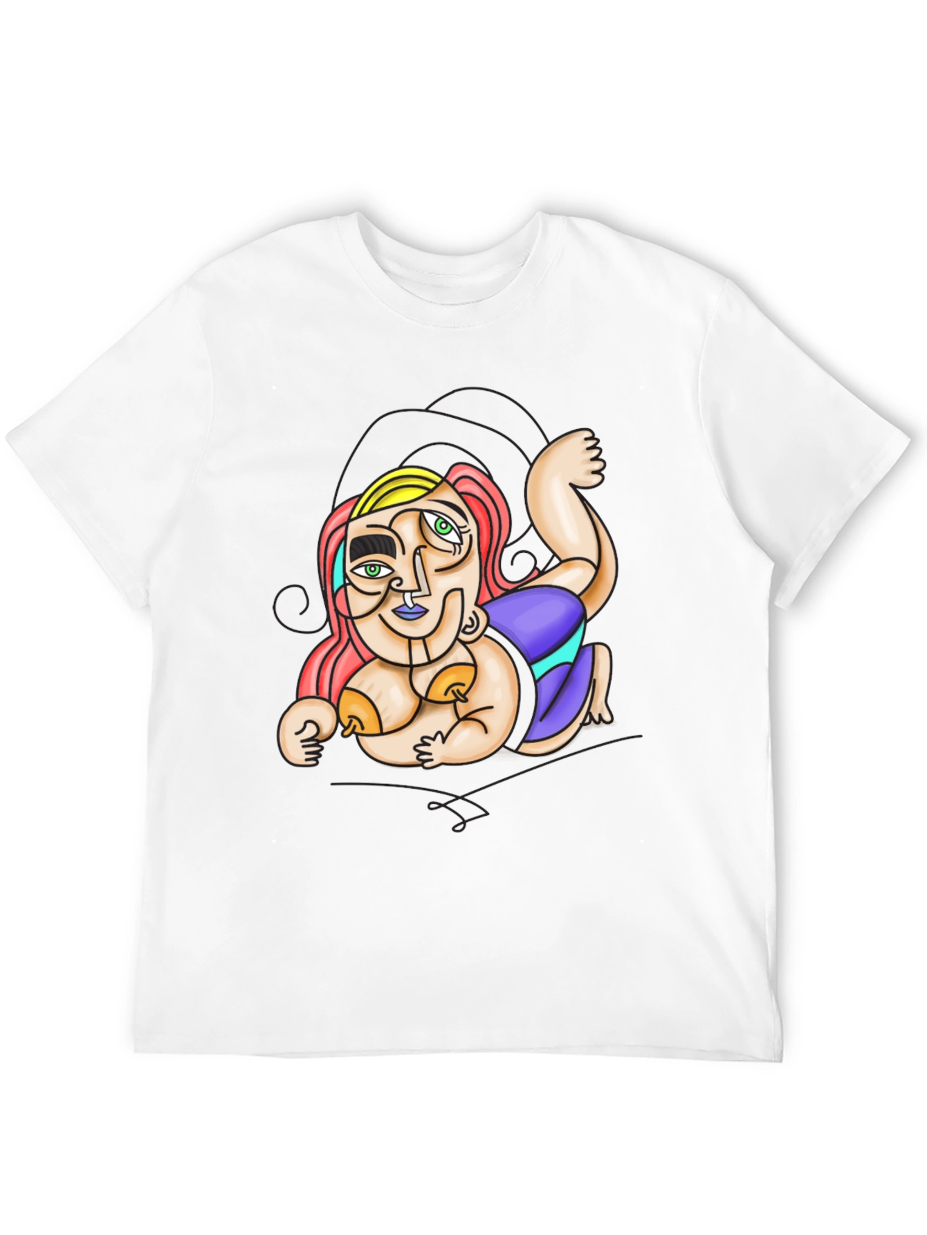 Abstract Art Graphic Tee