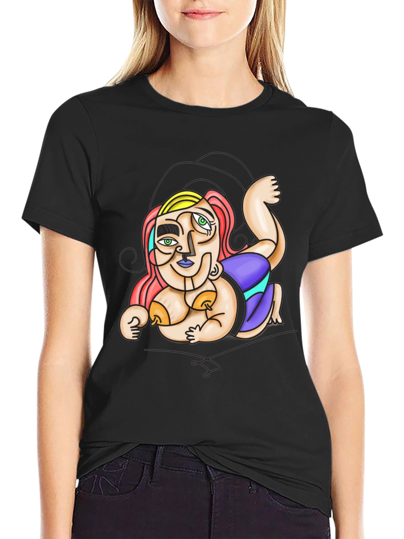 Abstract Art Graphic Tee