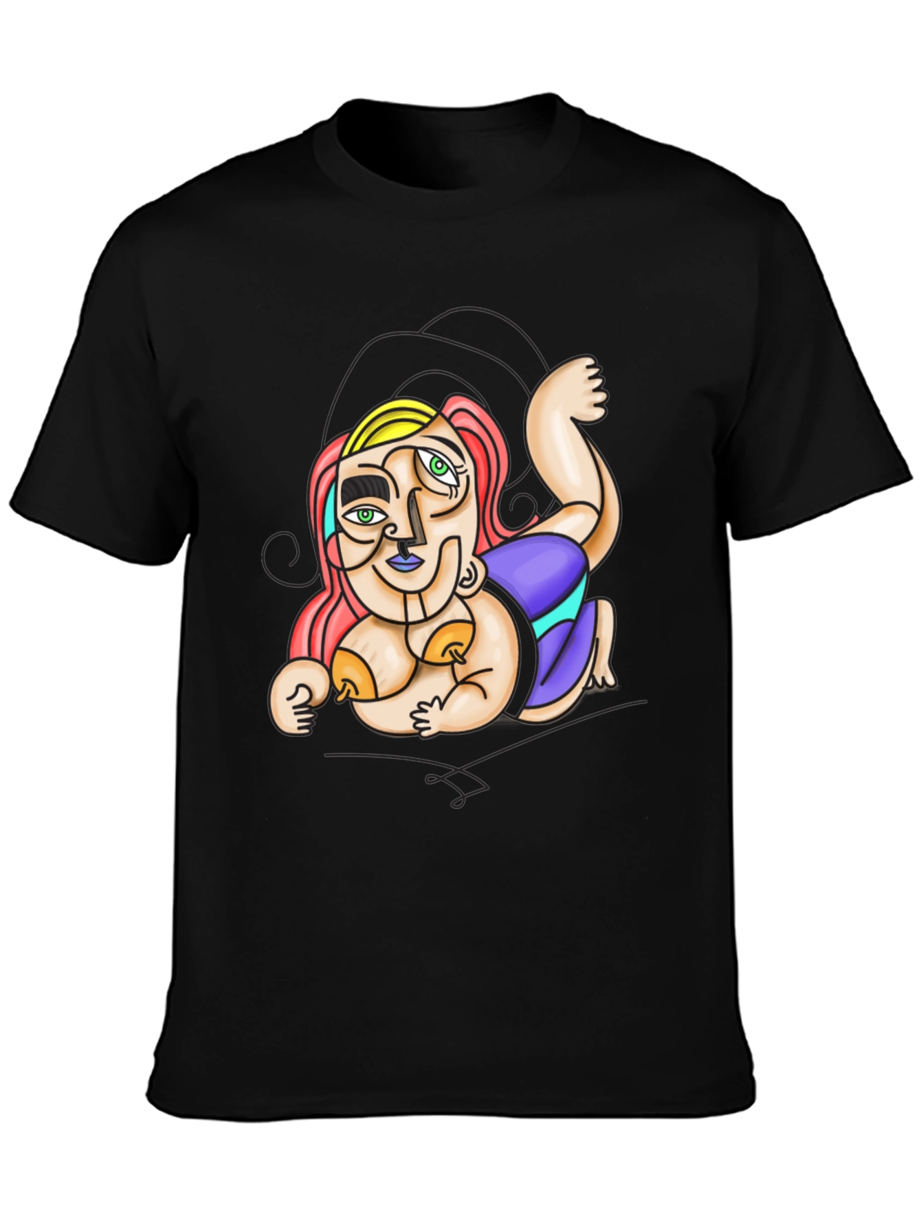 Abstract Art Graphic Tee