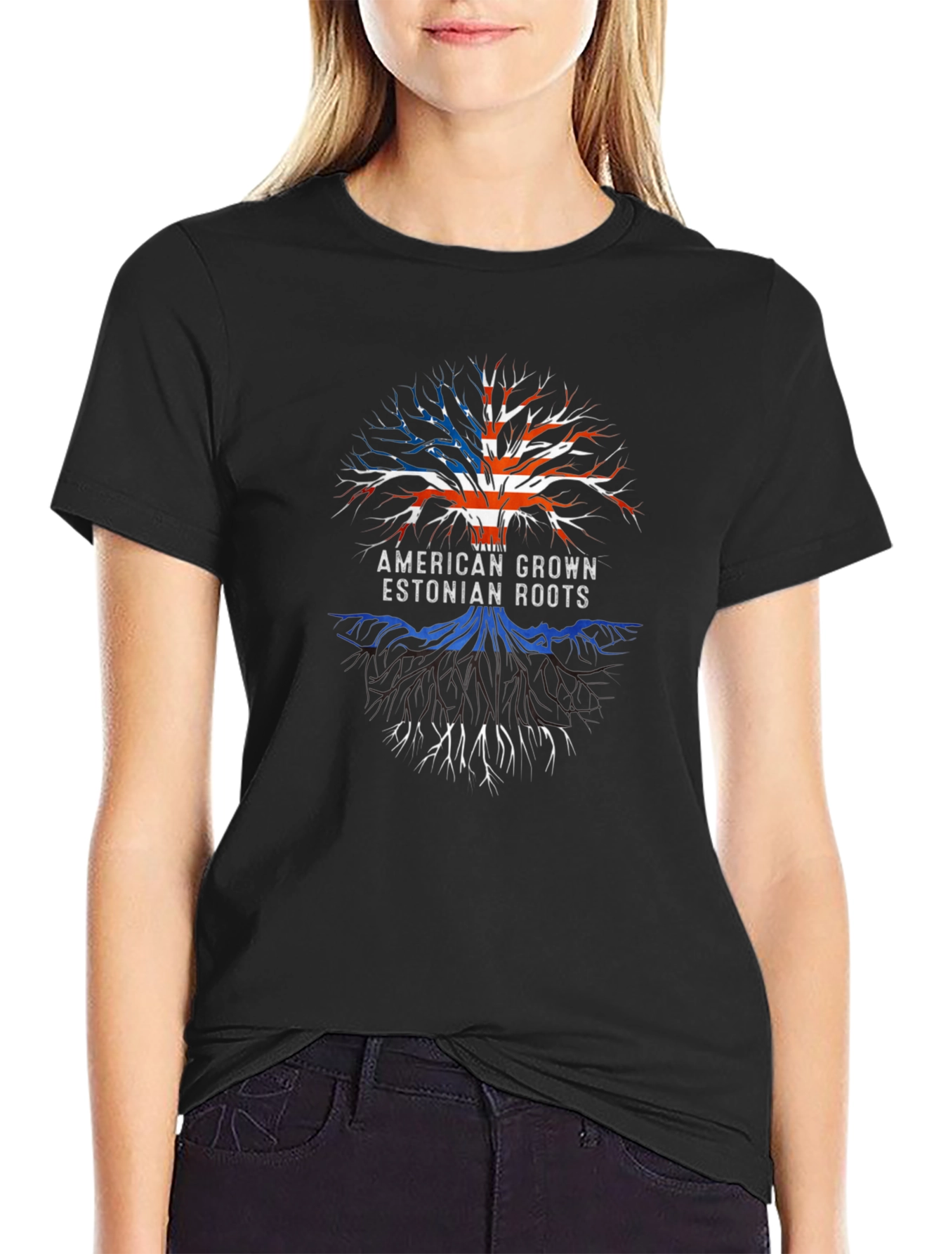 American Grown Estonian Roots T-Shirt