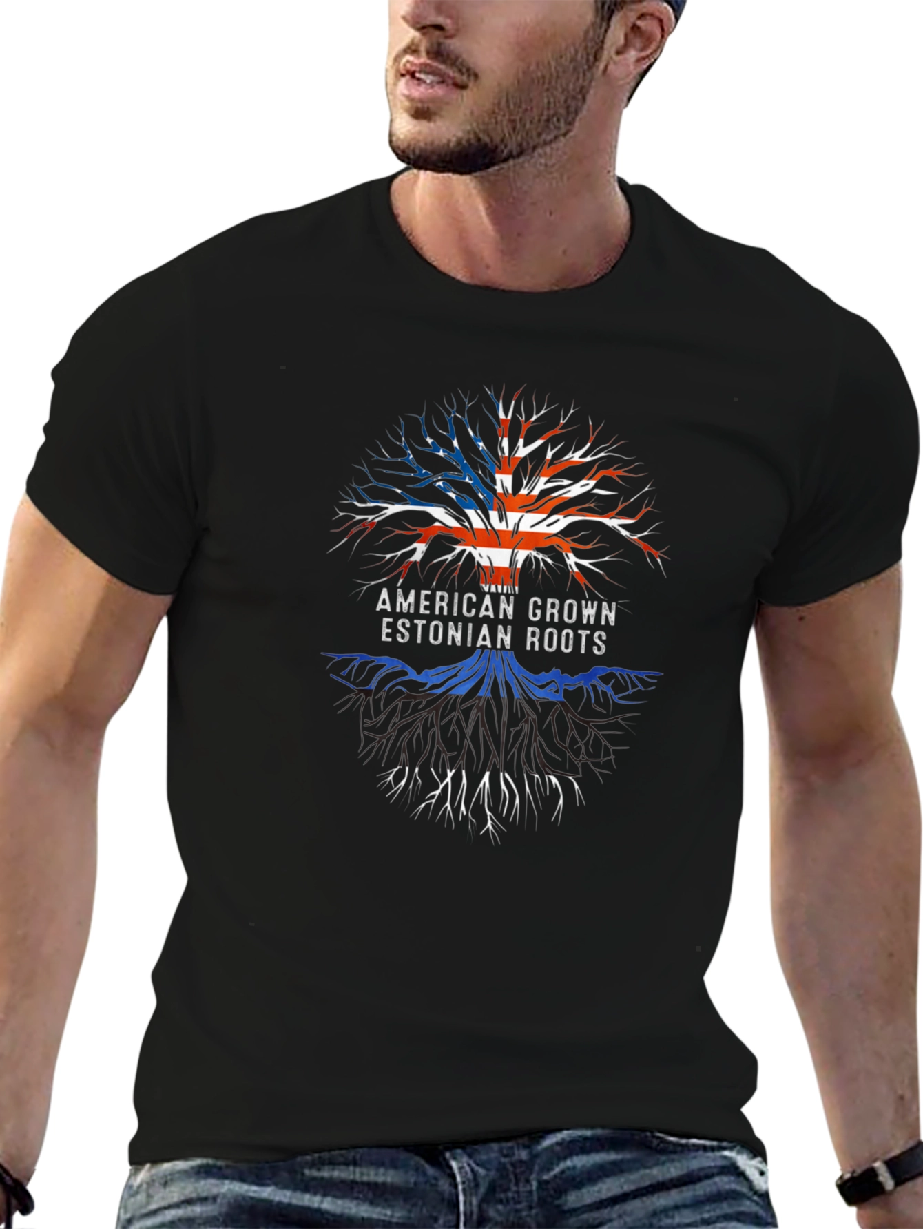 American Grown Estonian Roots T-Shirt