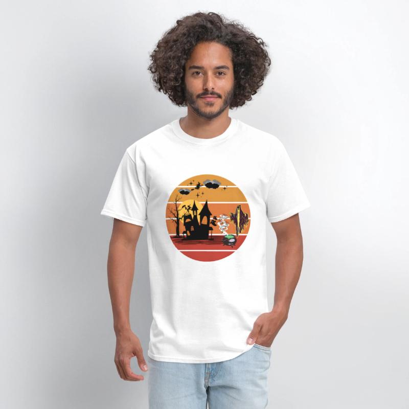 Halloween Ghost Unisex Essential T shirt Design