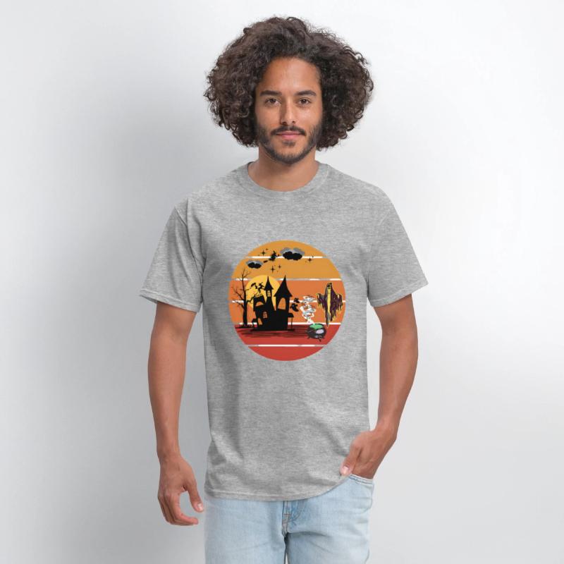 Halloween Ghost Unisex Essential T shirt Design