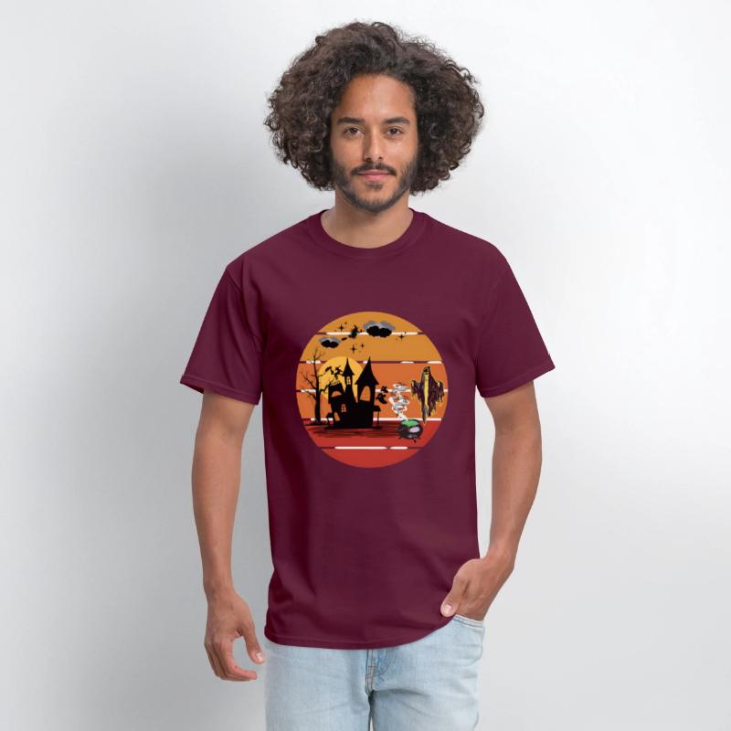 Halloween Ghost Unisex Essential T shirt Design
