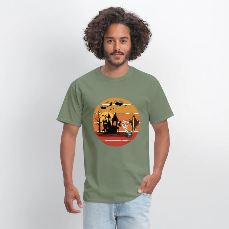 Halloween Ghost Unisex Essential T shirt Design