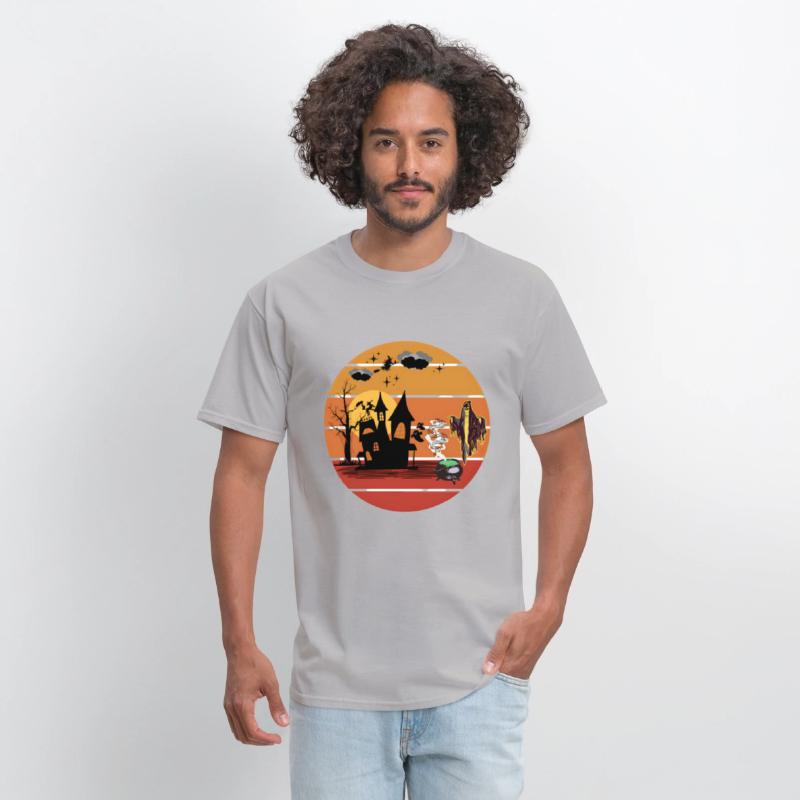 Halloween Ghost Unisex Essential T shirt Design