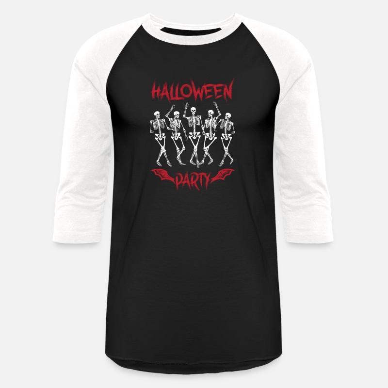 halloween party skeleton shirt