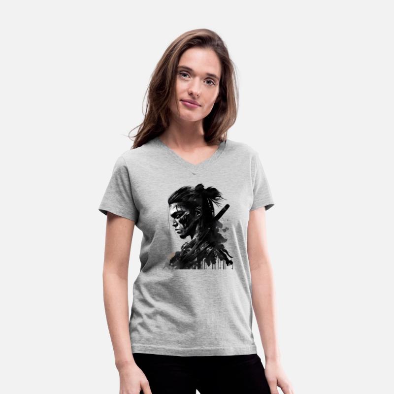 Hard Face Samurai Ink Arts