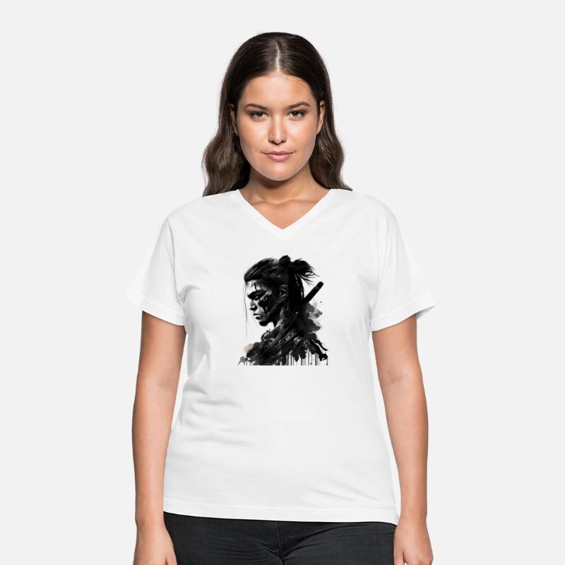 Hard Face Samurai Ink Arts