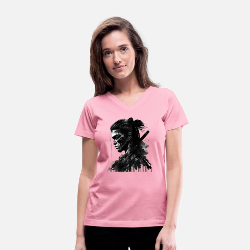 Hard Face Samurai Ink Arts