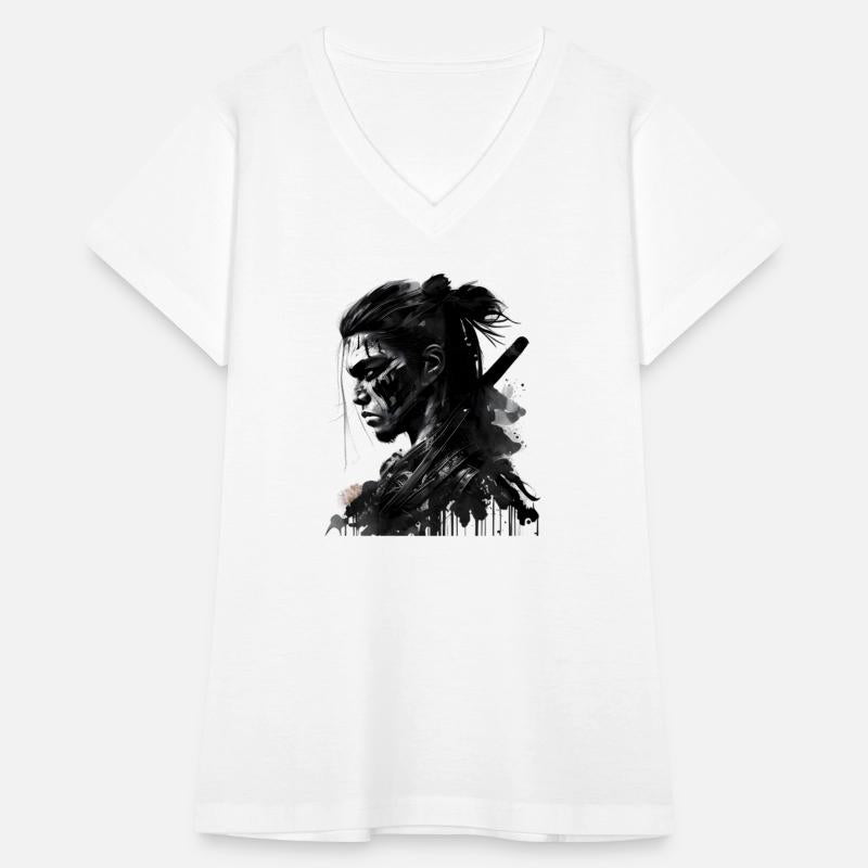 Hard Face Samurai Ink Arts