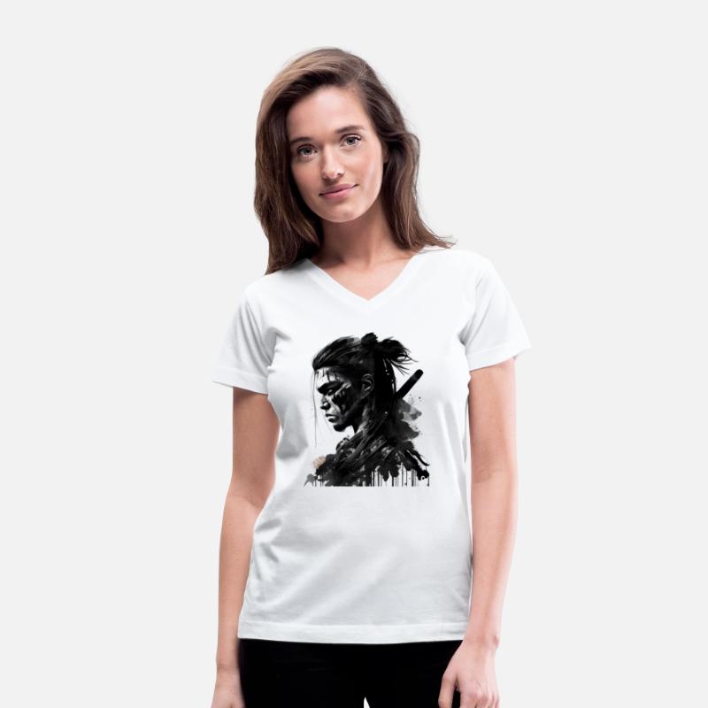 Hard Face Samurai Ink Arts