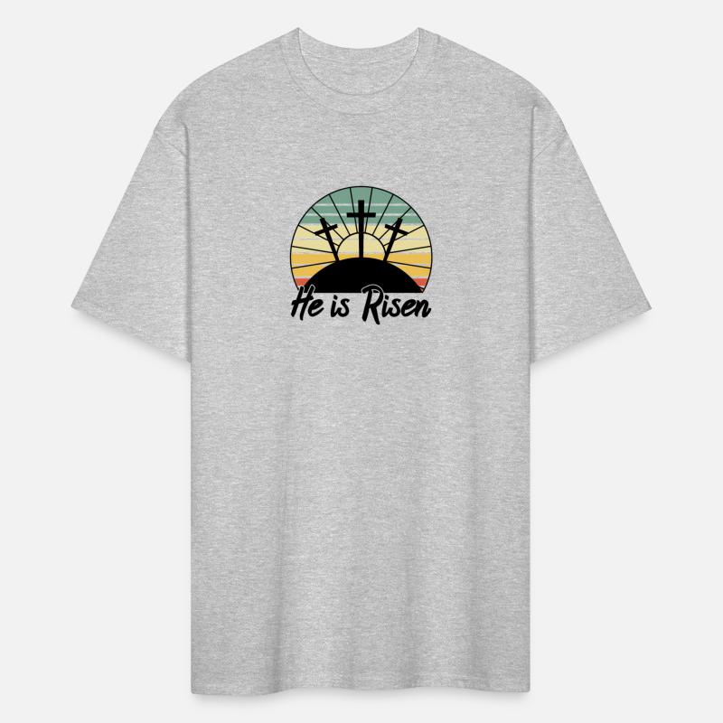 He Is Risen Jesus 70s Easter Religious Christian C