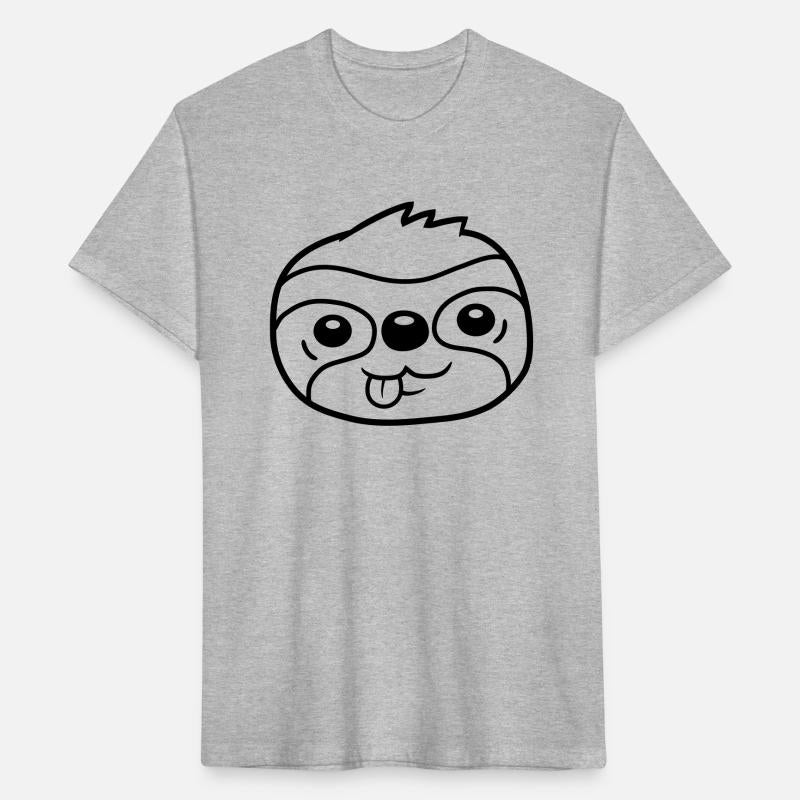 head sloth comic chill